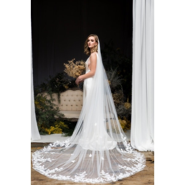 Leah gown with Elina veil